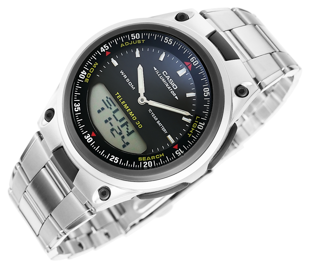 Zegarek Męski CASIO DUAL AW-80D-1AVDF + BOX - obrazek 5