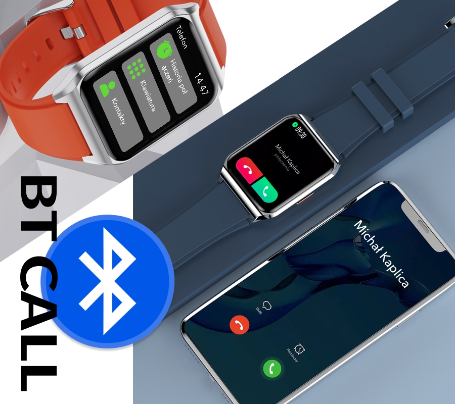 Smartwatch Damski RUBICON RNCE89 Gold Rose SMARUB163 - obrazek 14