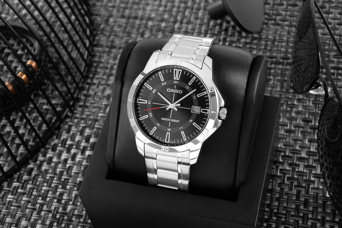 Zegarek Męski CASIO MTP-V004D-1CUDF + BOX - obrazek 5