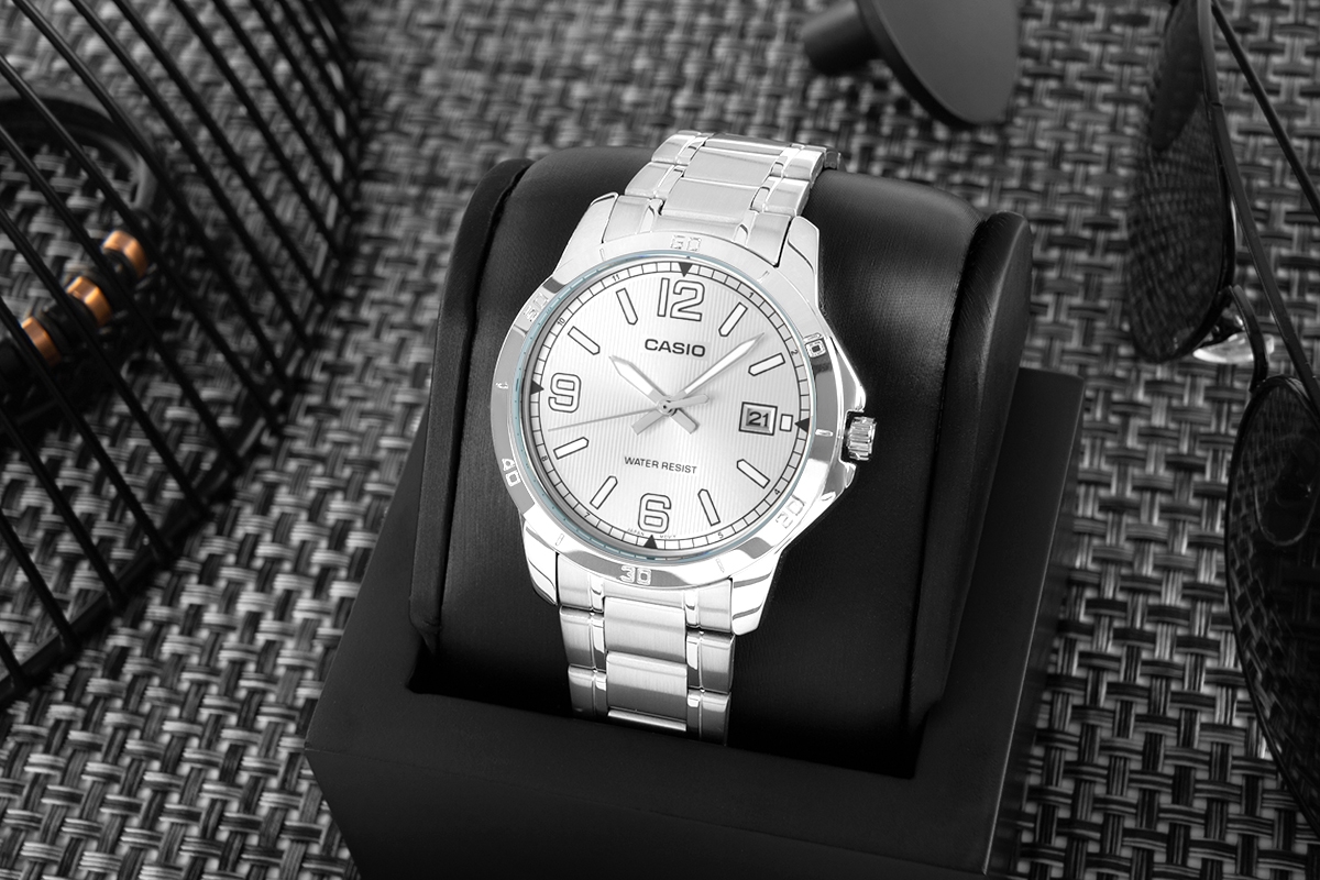 Zegarek Męski CASIO MTP-V004D-7B2UDF + BOX - obrazek 5