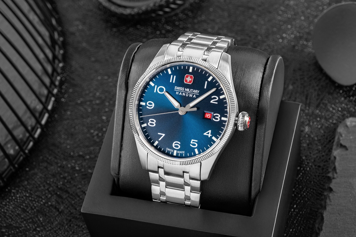 Zegarek Męski SWISS MILITARY HANOWA Thunderbolt SMWGH0000802 + BOX - obrazek 5