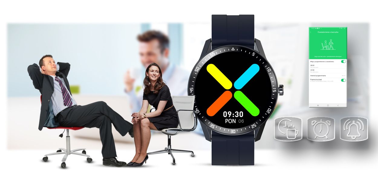 Zegarek SMARTWATCH G.ROSSI SW018-5 - obrazek 14