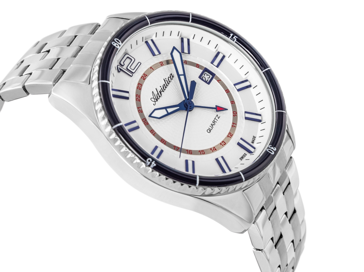 Zegarek Męski ADRIATICA Portofino A8318.T1B3Q + BOX - obrazek 3