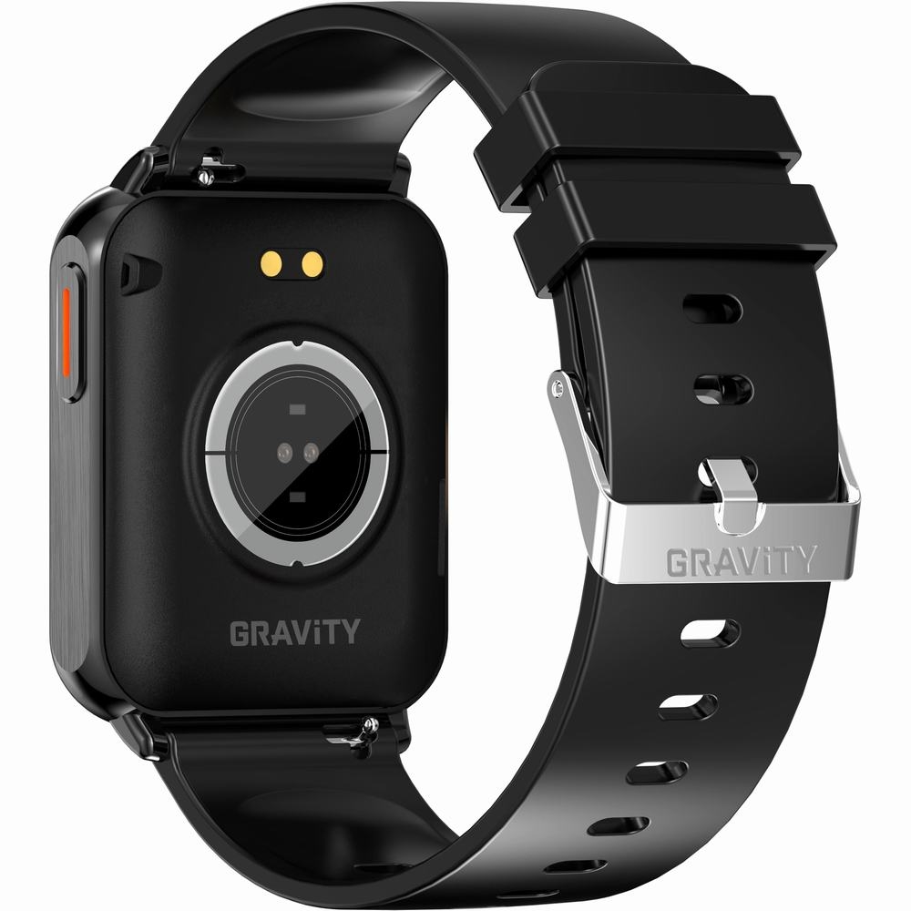 Smartwatch Gravity Czarny 2 Paski GT17-7
