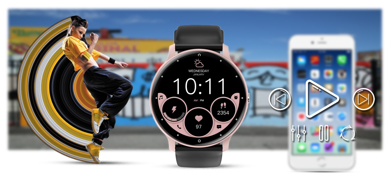 Smartwatch Gravity GT1-5 PRO - Зображення 15