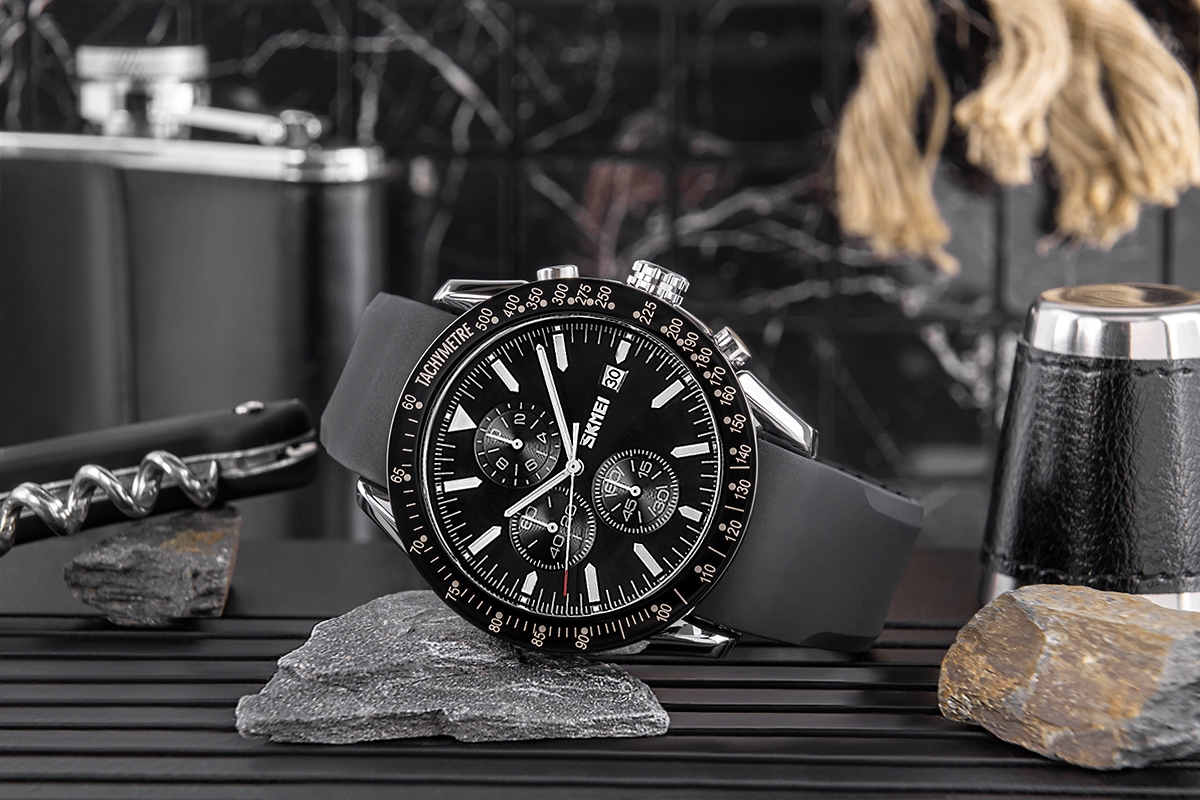 Zegarek Męski Skmei 9253PSIBK + BOX - Зображення 5