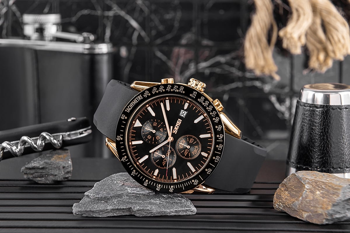 Zegarek Męski Skmei 9253PRGBK + BOX - Зображення 5