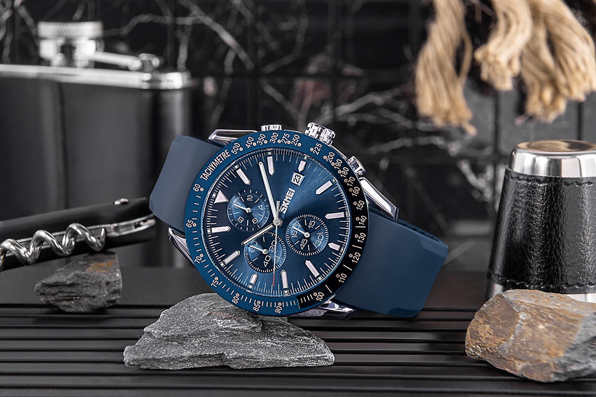 Zegarek Męski Skmei 9253PSIBU+ BOX - Зображення 5