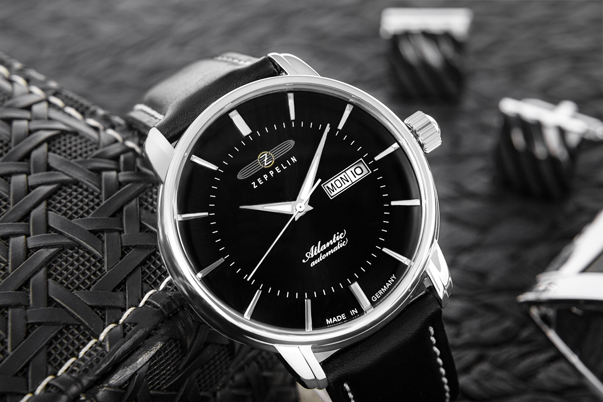 Zegarek Męski ZEPPELIN Atlantic Automatic 8466-2 + BOX - Зображення 5