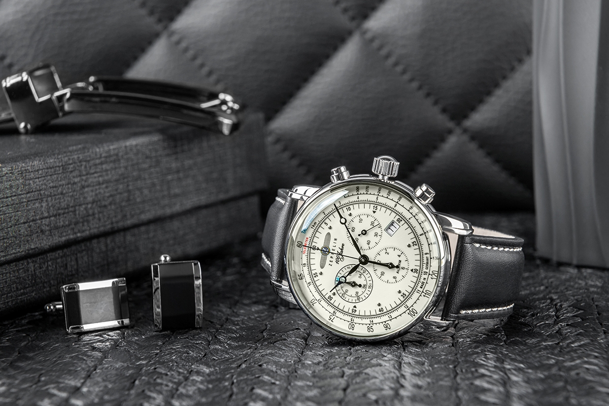 Zegarek Męski ZEPPELIN 100 Yahre 8680-3 + BOX - Зображення 5