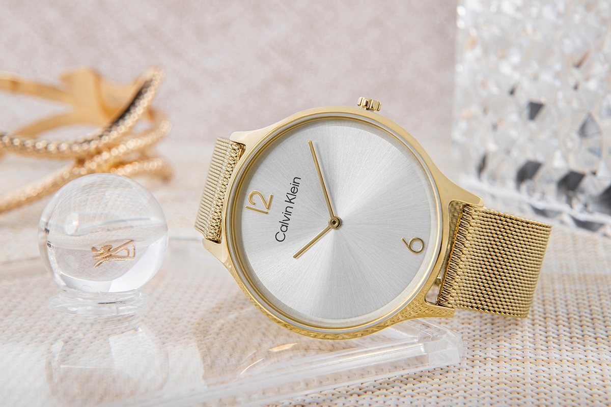 Zegarek Damski CALVIN KLEIN Timeless Mesh 25200003 + BOX - Зображення 6