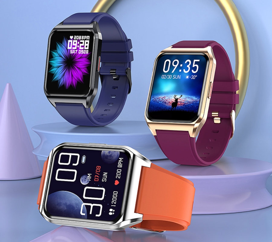 Smartwatch Damski RUBICON RNCE89 Gold Rose SMARUB163 - obrazek 15