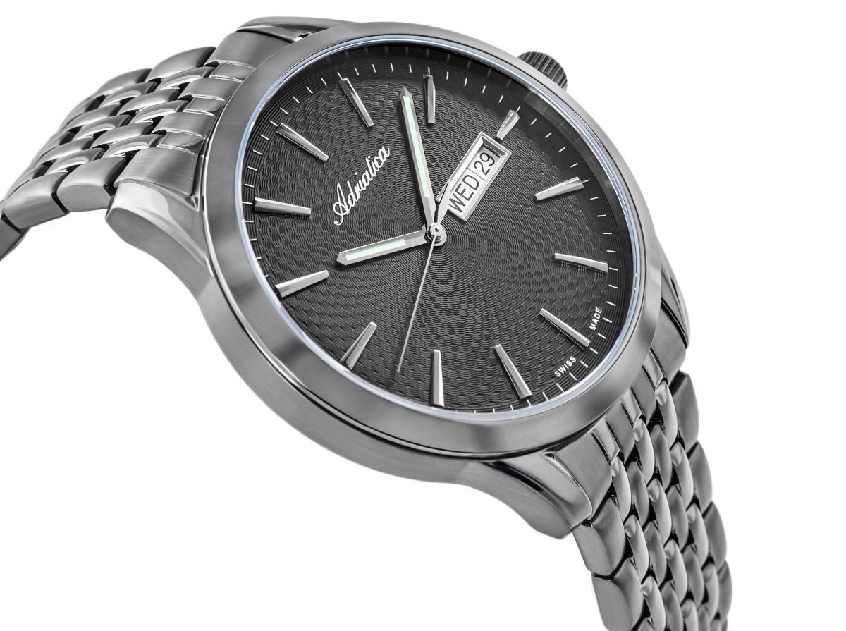 Zegarek Męski ADRIATICA Premiere A8327.S116Q + BOX - obrazek 3