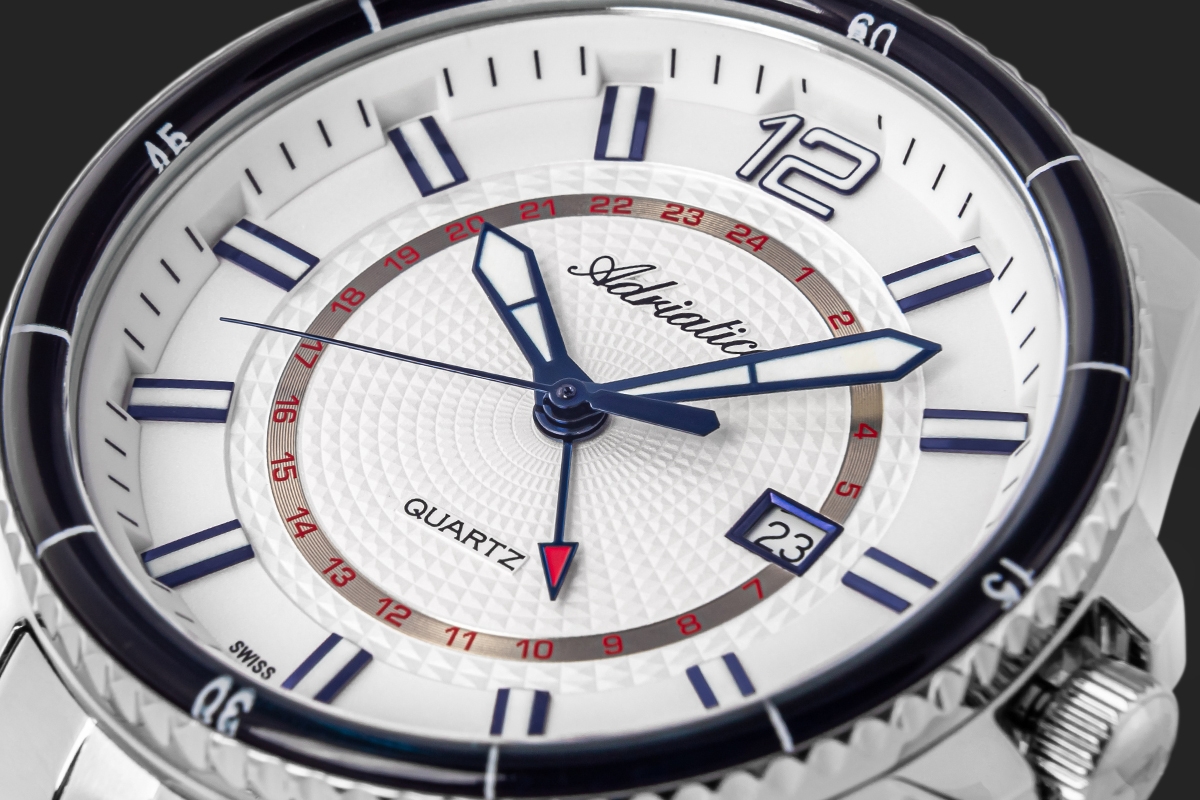 Zegarek Męski ADRIATICA Portofino A8318.T1B3Q + BOX - obrazek 4