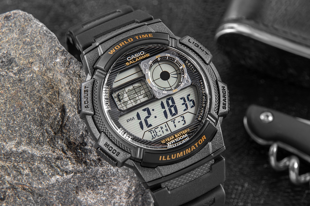 Zegarek Męski CASIO AE-1000W-1AVDF + BOX - obrazek 6