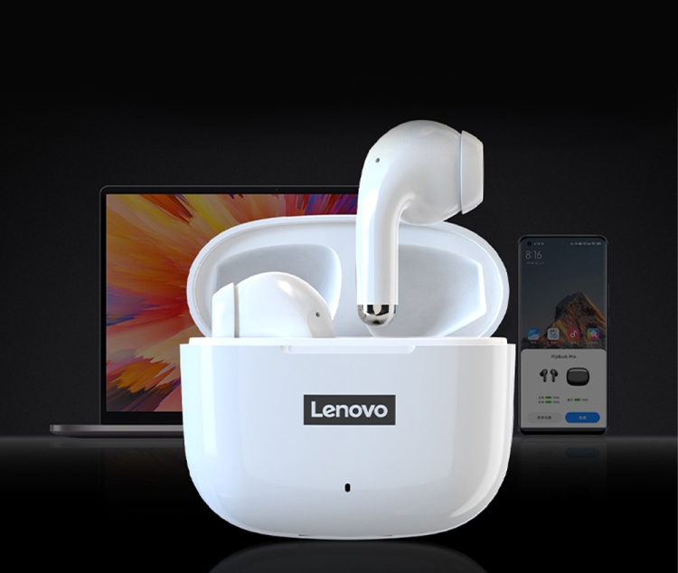 Słuchawki bezprzewodowe douszne LENOVO Thinkplus LivePods LP40 Białe - obrazek 6