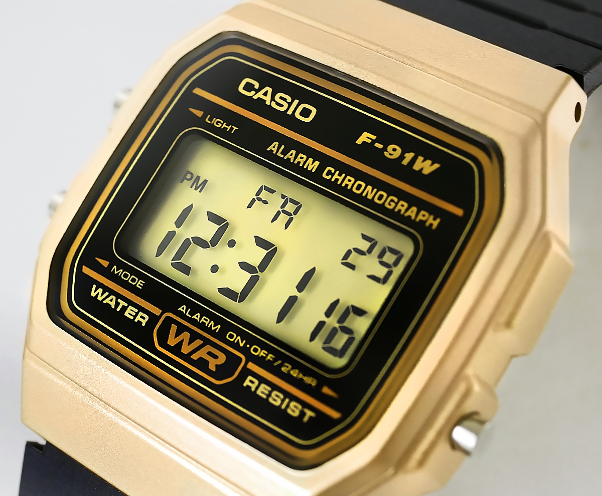 Zegarek Męski CASIO F-91WM-9ADF + BOX - Зображення 4