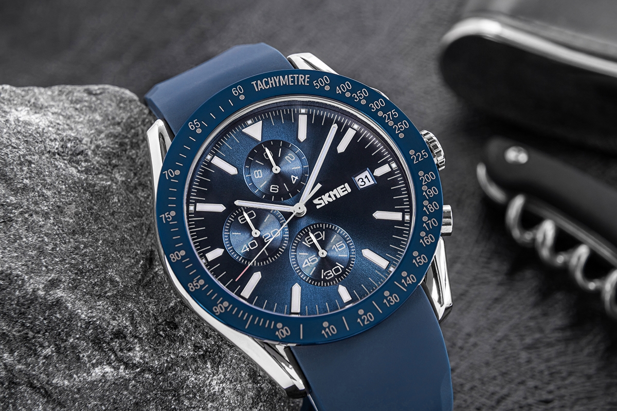 Zegarek Męski Skmei 9253PSIBU+ BOX - Зображення 4