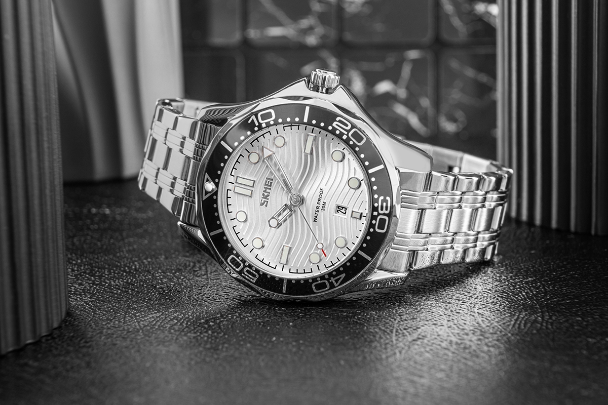 Zegarek Męski Skmei 9276SSISI + BOX - Зображення 7