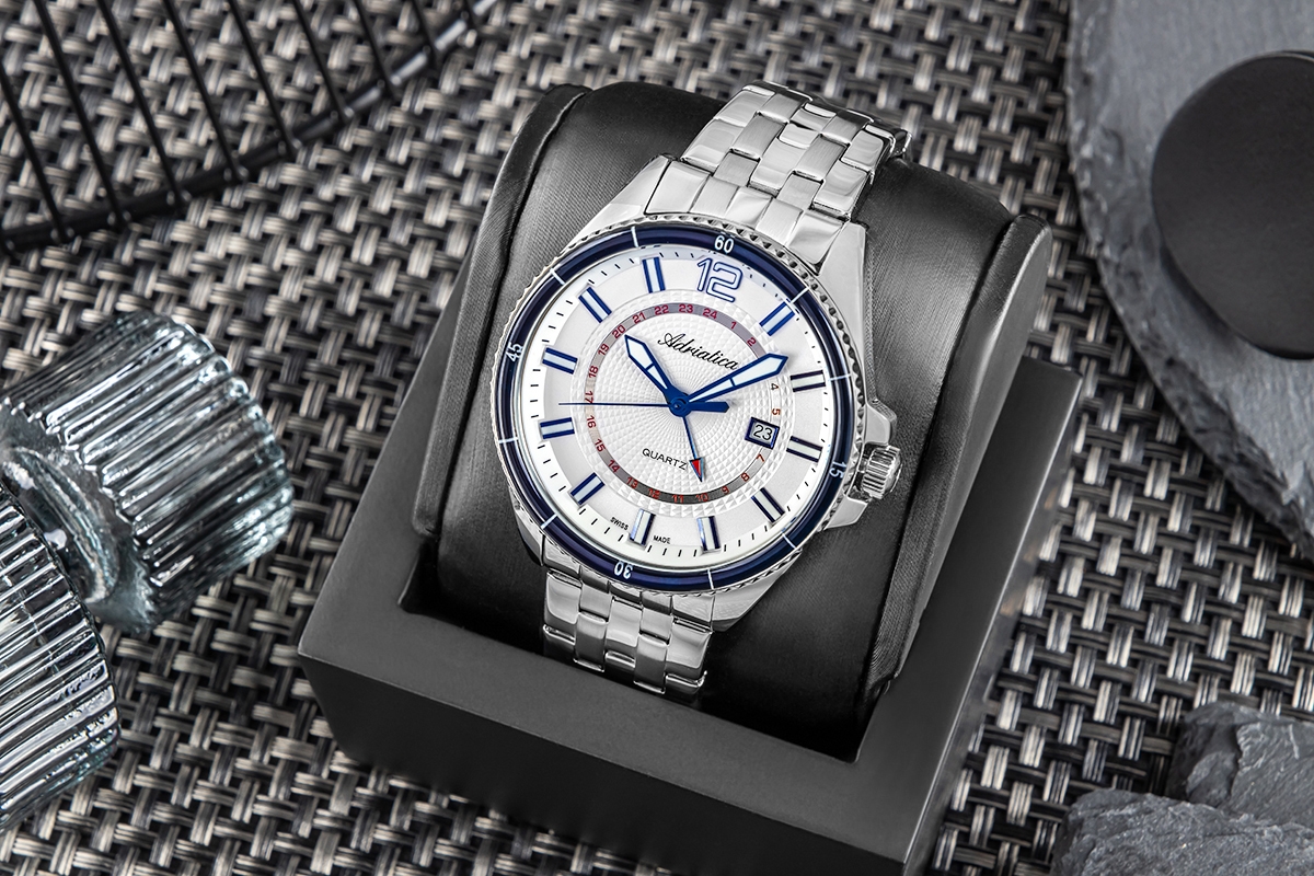 Zegarek Męski ADRIATICA Portofino A8318.T1B3Q + BOX - obrazek 5