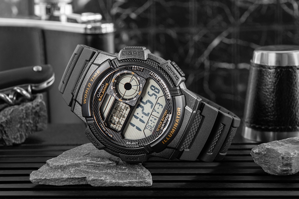 Zegarek Męski CASIO AE-1000W-1AVDF + BOX - obrazek 7