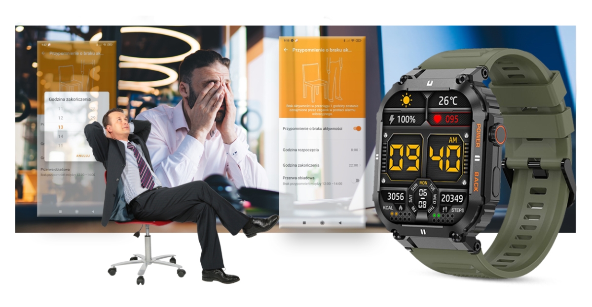 Smartwatch Gravity GT6-6 - obrazek 16