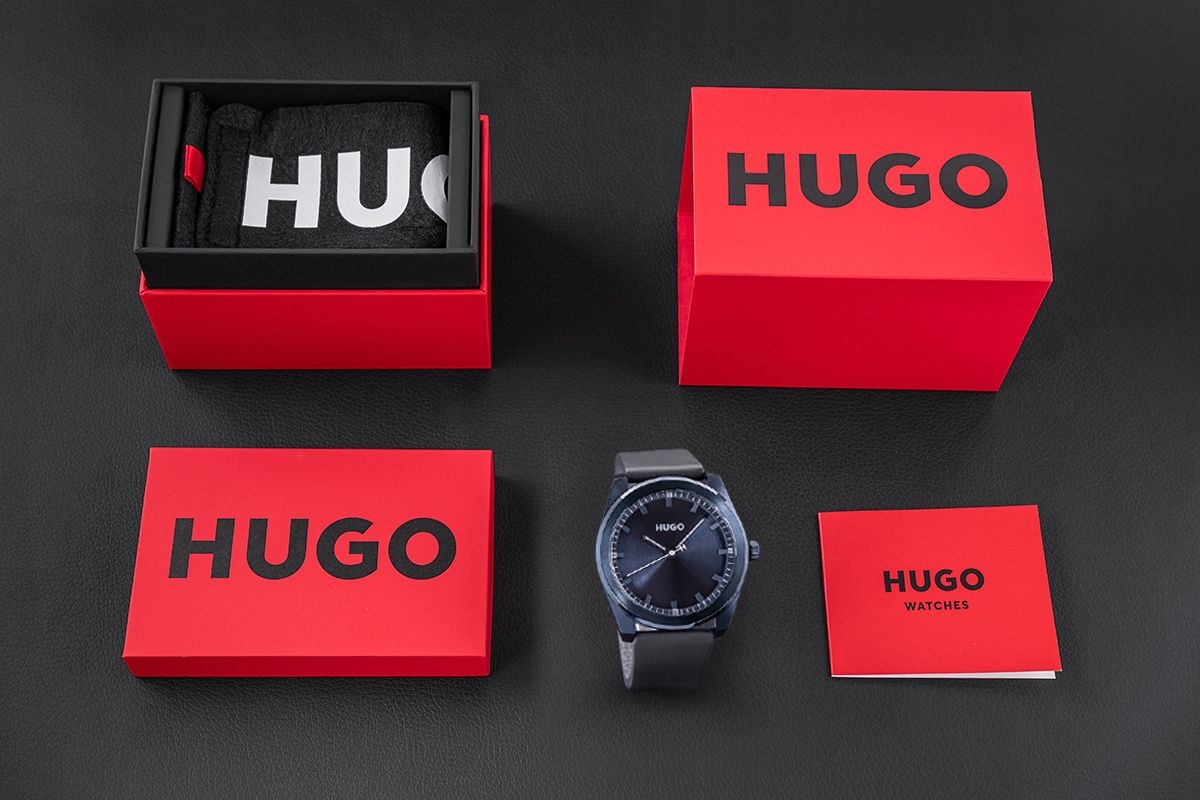 Zegarek Męski HUGO Bright 1530352 + BOX - Зображення 5