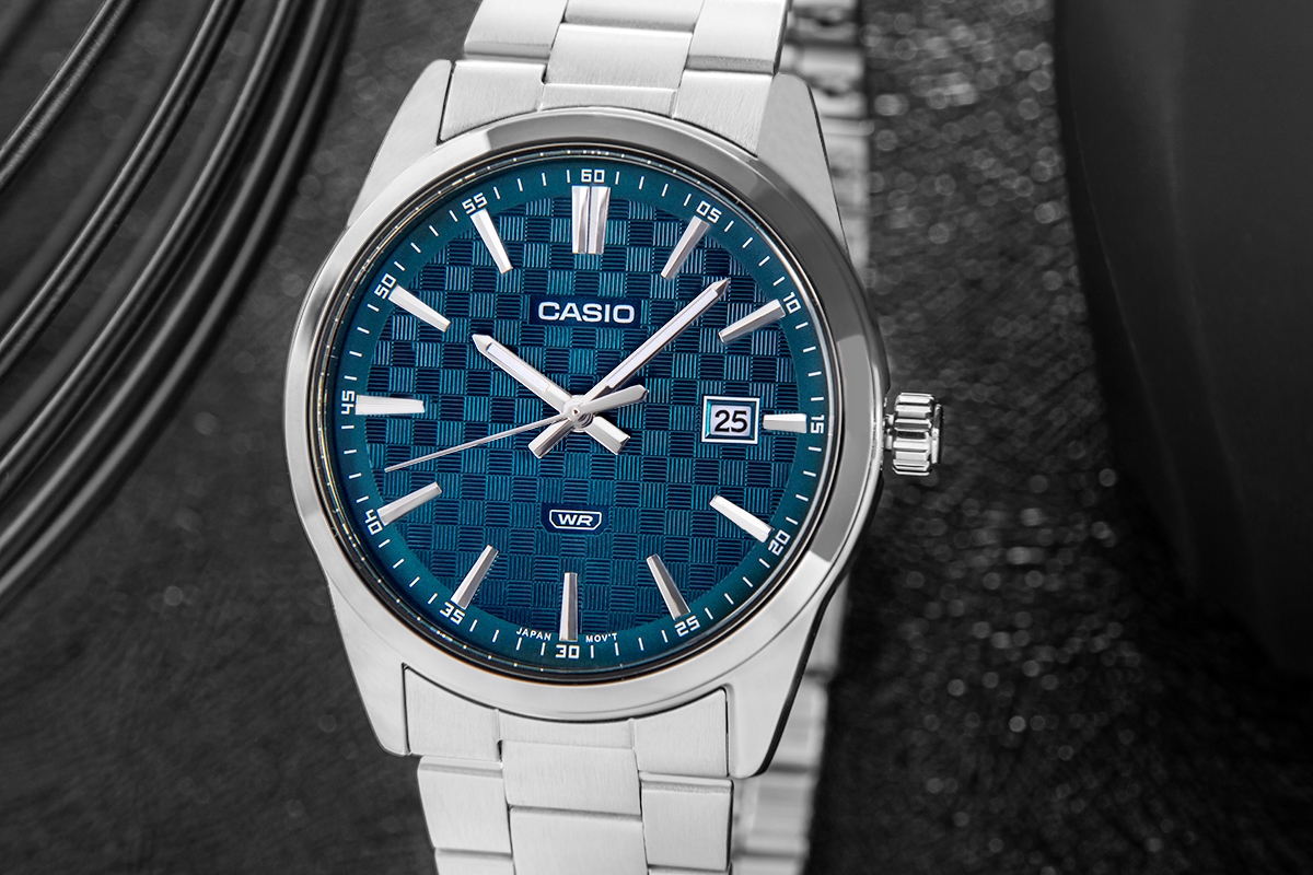 Zegarek Męski CASIO MTP-VD03D-2A2UDF + BOX - obrazek 4