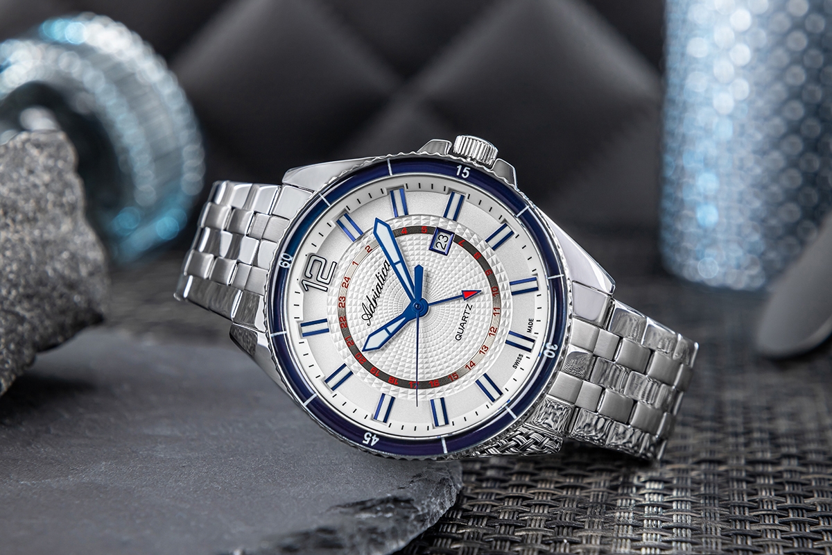 Zegarek Męski ADRIATICA Portofino A8318.T1B3Q + BOX - obrazek 6