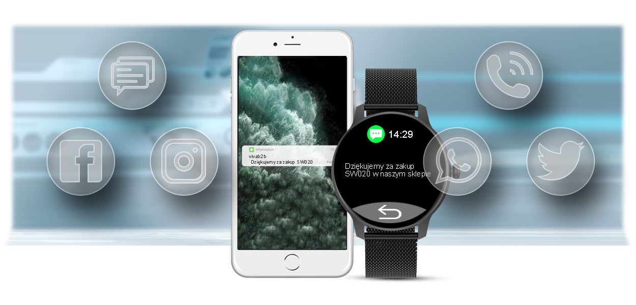 Zegarek SMARTWATCH G.ROSSI SW020-2 - Зображення 18