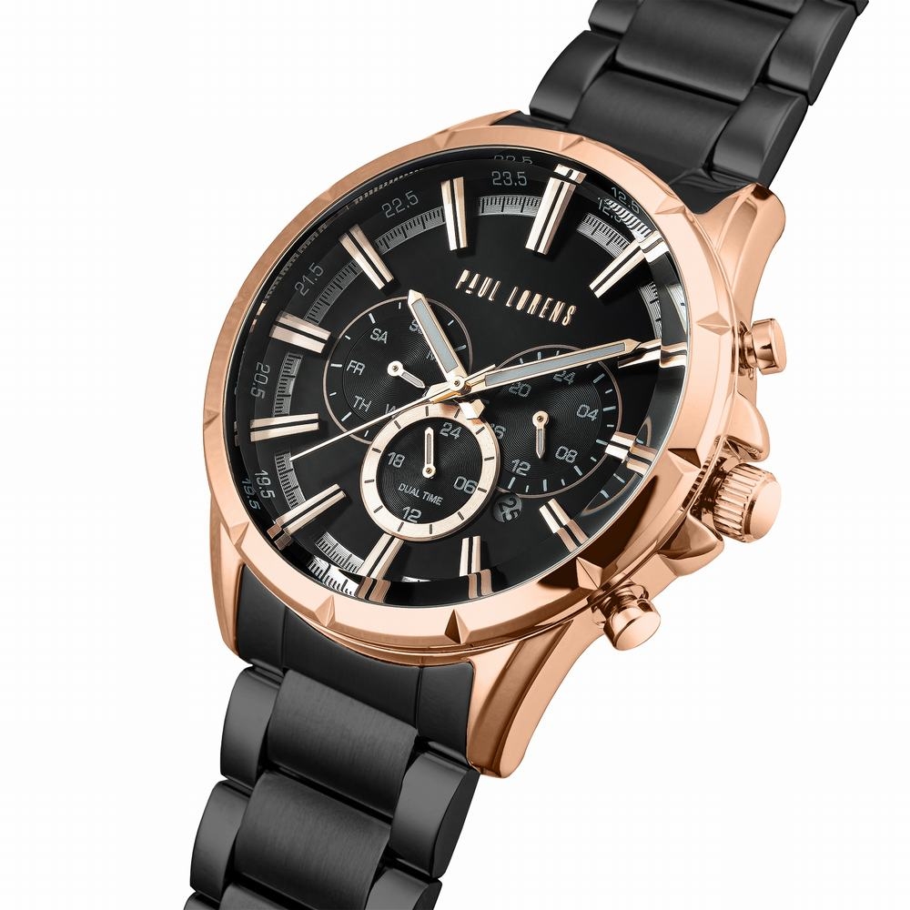 Zegarek Męski Paul Lorens PL13605B-1A4 - obrazek 3