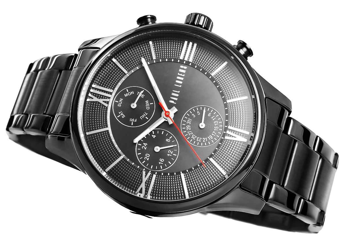 Zegarek Męski Paul Lorens PL11652B6-1A5 - obrazek 4