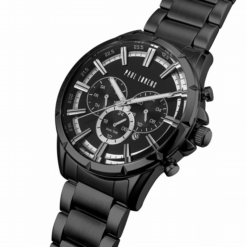 Zegarek Męski Paul Lorens PL13605B-1A5 - obrazek 3