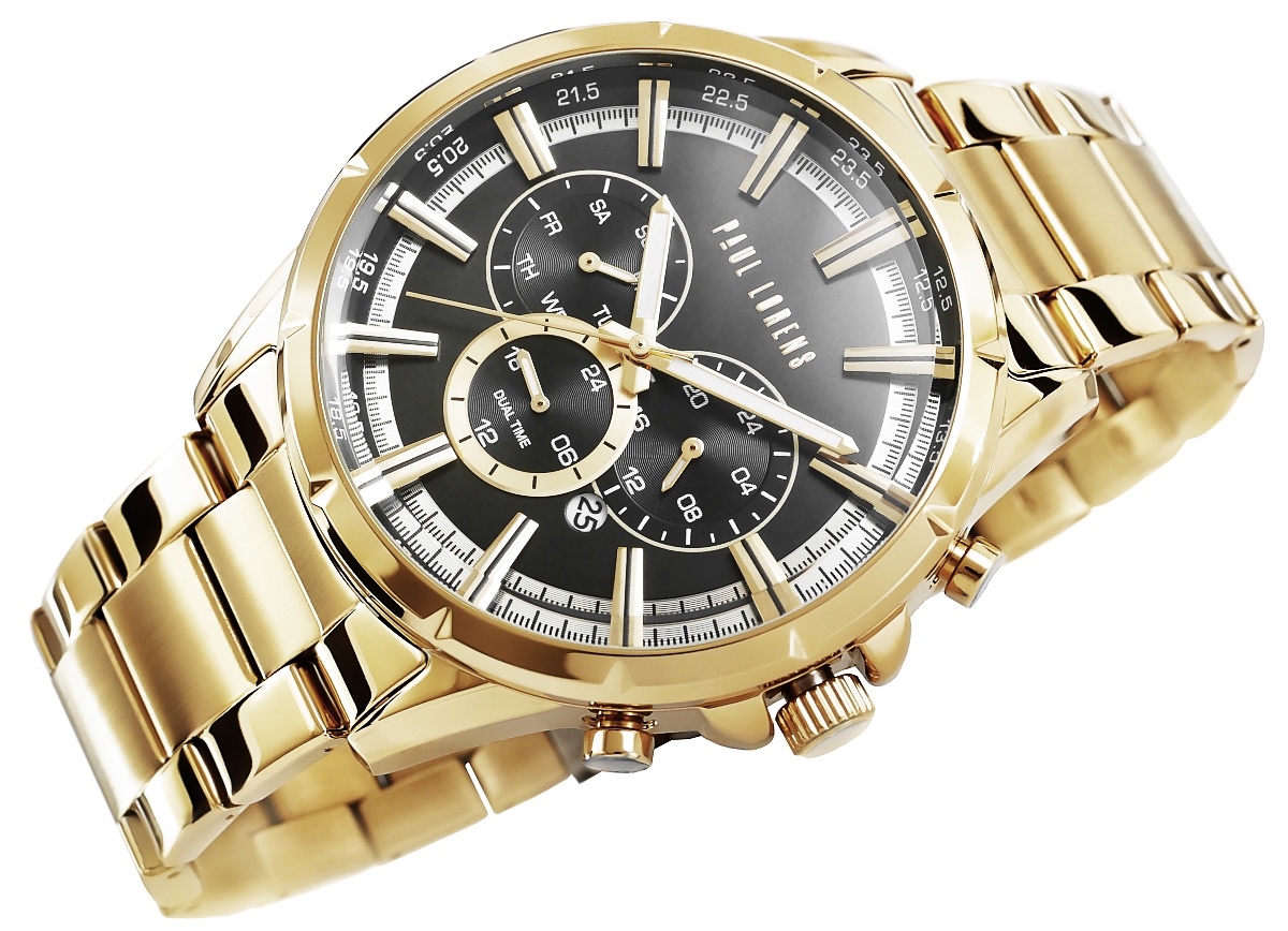 Zegarek Męski Paul Lorens PL13605B-1D1 - obrazek 5