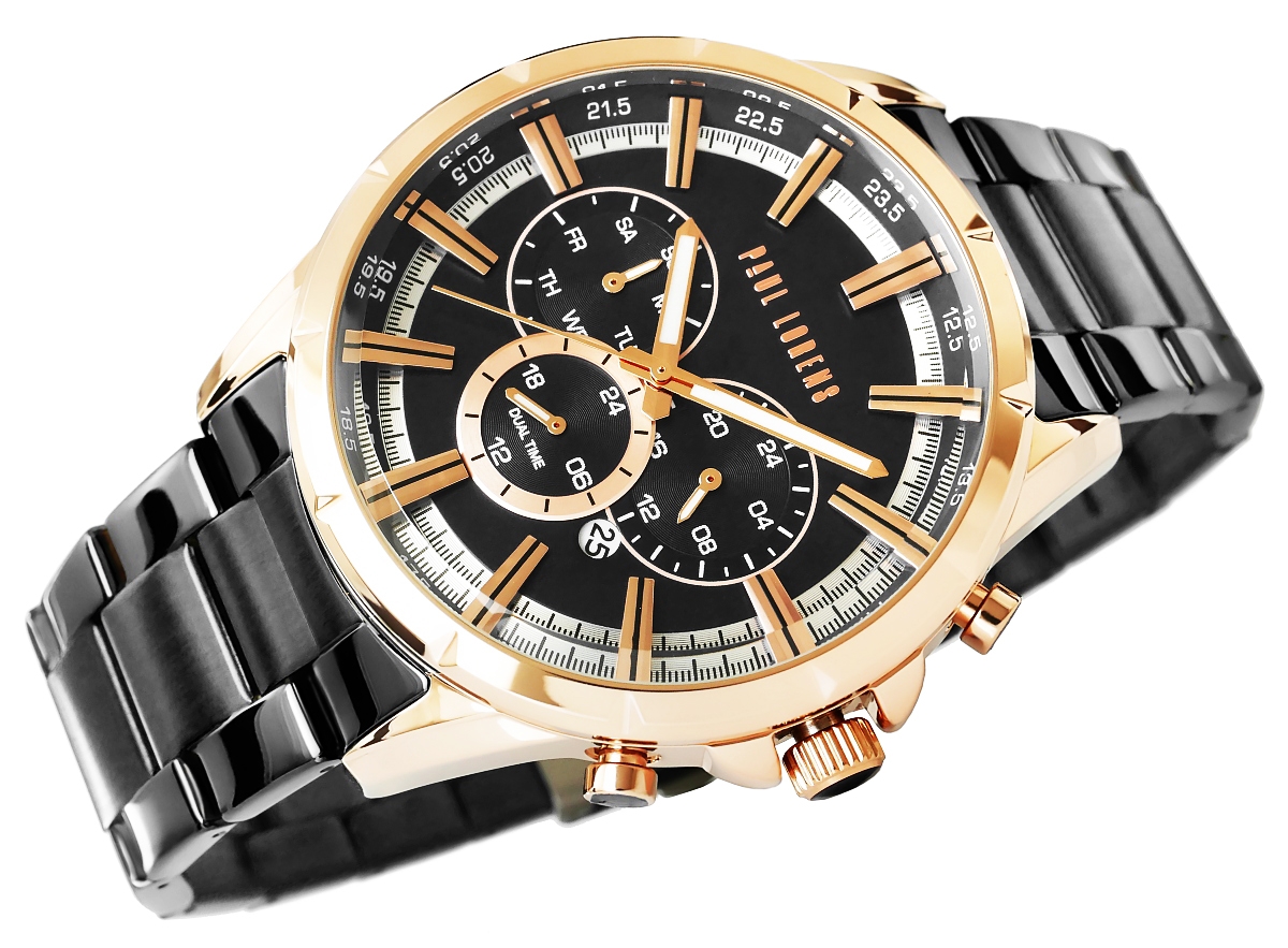 Zegarek Męski Paul Lorens PL13605B-1A4 - obrazek 5