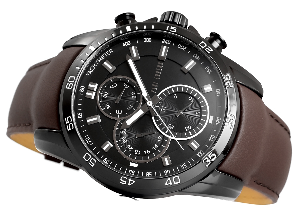 Zegarek Męski Paul Lorens PL9753A8-1B1-2 - obrazek 4