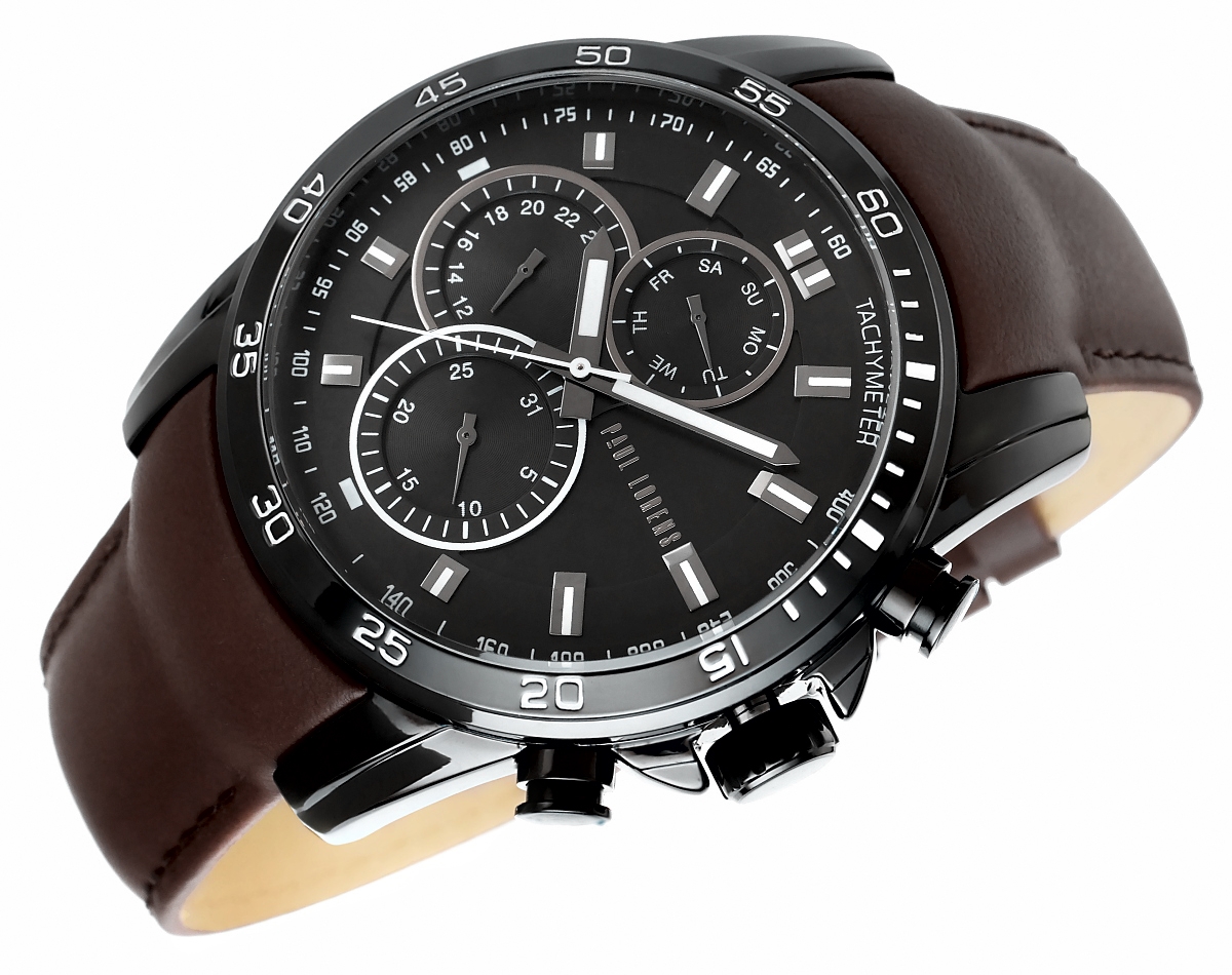 Zegarek Męski Paul Lorens PL9753A8-1B1-2 - obrazek 5