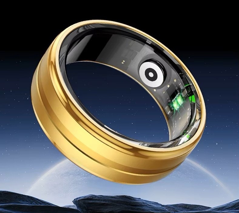 Smart Ring RUBICON R6 Gold SIZE-8(US) SMARUB320 - obrazek 10