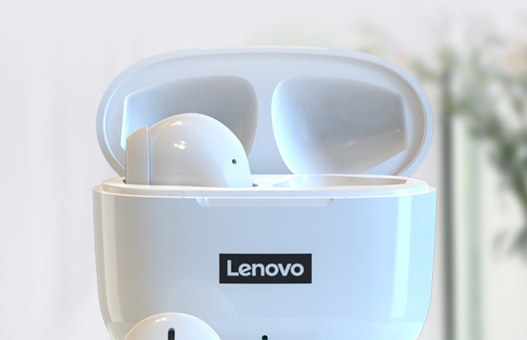 Słuchawki bezprzewodowe douszne LENOVO Thinkplus LivePods LP40 Białe - obrazek 8