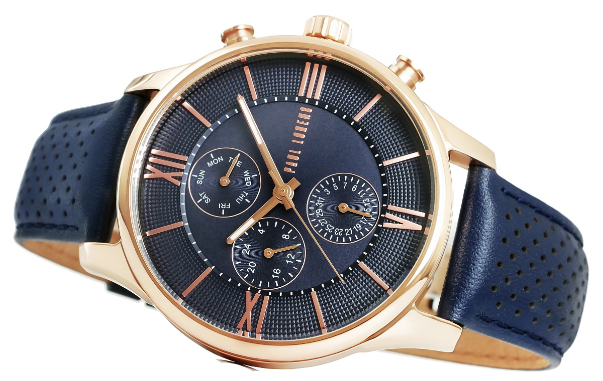 Zegarek Męski Paul Lorens PL11652A6-6F3 - obrazek 4