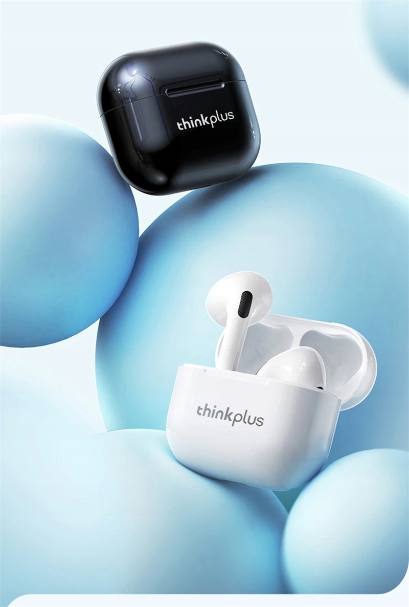 Słuchawki bezprzewodowe douszne LENOVO Thinkplus LivePods LP40 PRO Czarne - obrazek 9