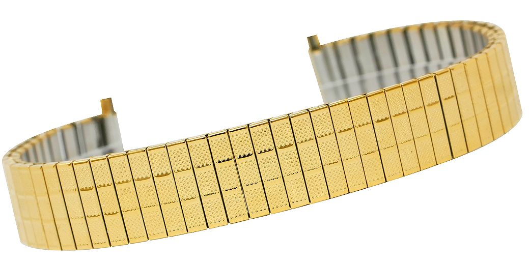 Bransoleta rozciągana Złota HQ 12 do 16 mm 107G-12/16