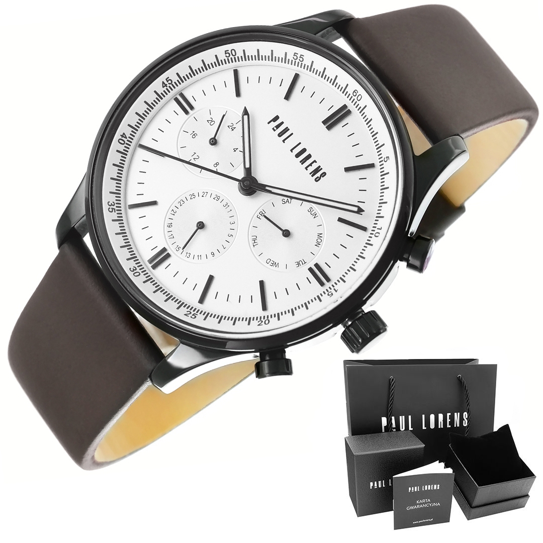 Zegarek Męski Paul Lorens PL10602A2-3B1-2 - obrazek 2