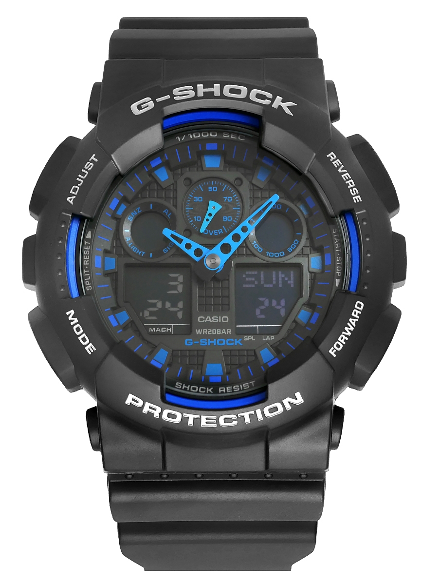 Zegarek Męski CASIO G-SHOCK GA-100-1A2ER + BOX - obrazek 6