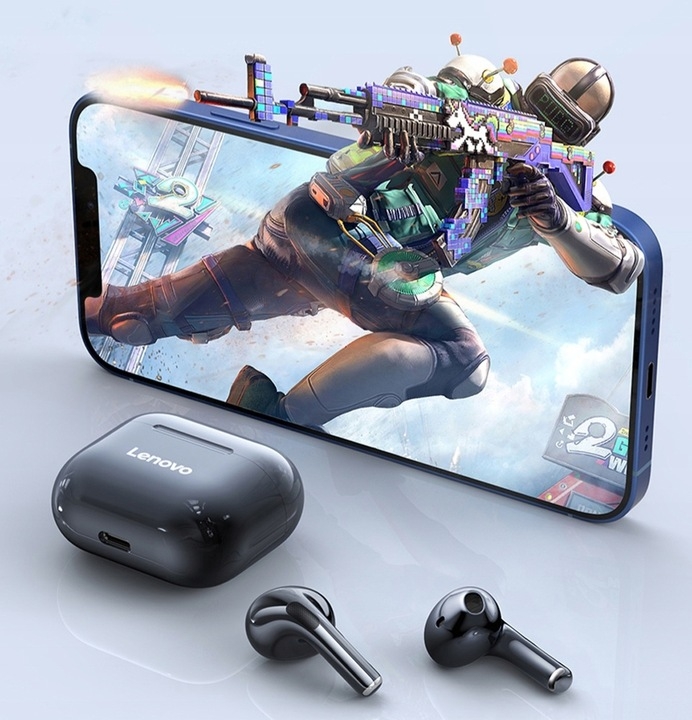 Słuchawki bezprzewodowe douszne LENOVO Thinkplus LivePods LP40 PRO Czarne - obrazek 10