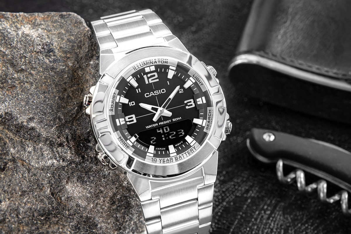 Zegarek Męski CASIO AMW-870D-1AVDF + BOX - Зображення 5