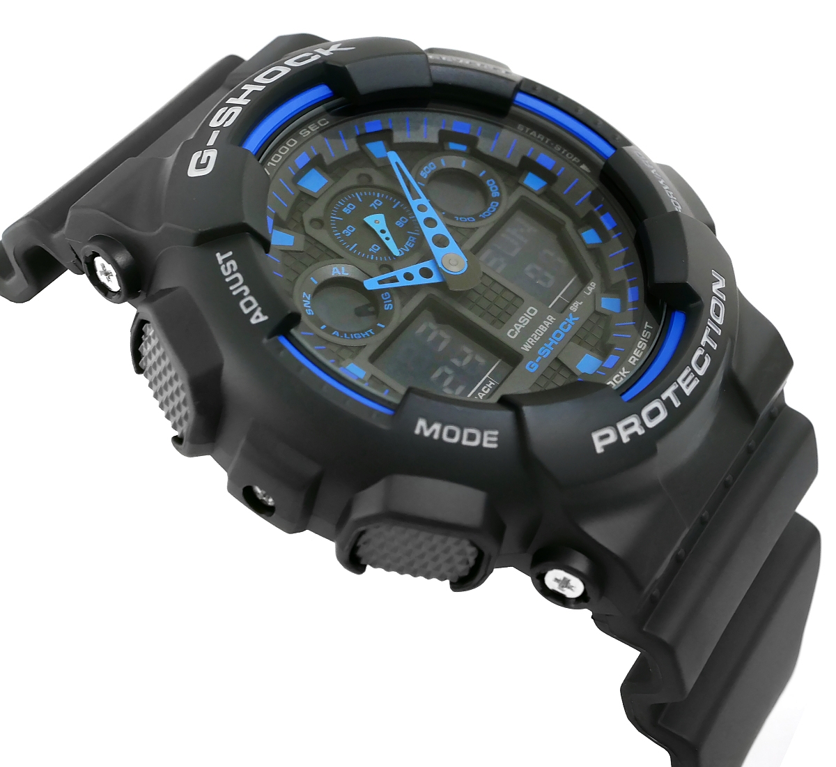 Zegarek Męski CASIO G-SHOCK GA-100-1A2ER + BOX - obrazek 2