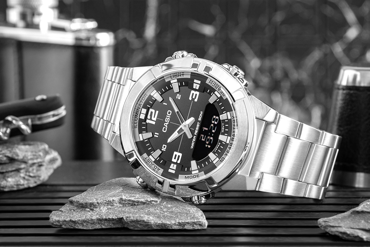 Zegarek Męski CASIO AMW-870D-1AVDF + BOX - Зображення 6