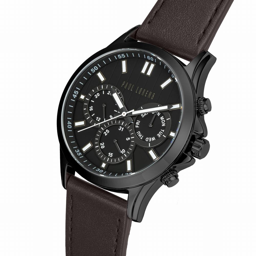 Zegarek Męski Paul Lorens PL8071A2-1B2 + BOX - obrazek 2