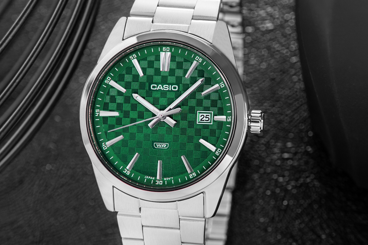 Zegarek Męski CASIO MTP-VD03D-3A1UDF + BOX - obrazek 5